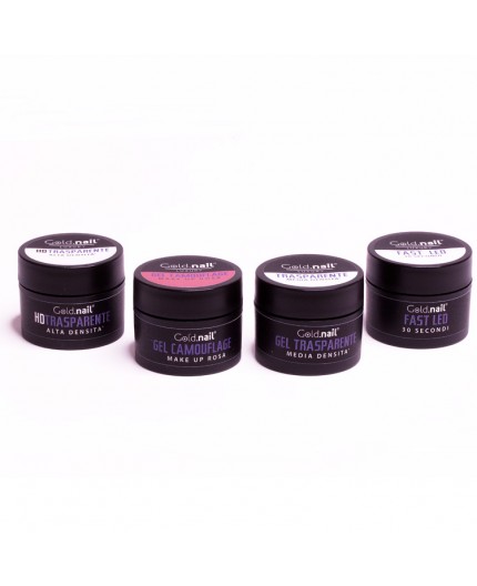 Set 4 gel struttura da 15ml